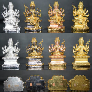 Gift Set Phra Phrom Floating Above Stars, Millionaire Yaowarat, Chanuan Material, Wat Sampantawong 2567