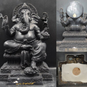 Phra Pikanet (Ganesha) Bronze Worship Statue, "Somprathana" Edition, Wat Bang Kung, 2007