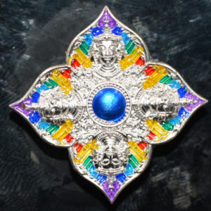 Phra Phrom Prathan Heng Heng Ruay Ruay Sacred Metal Silver Plated Kruba Tanjai Wat Phra That Doi Hang Bat 2568