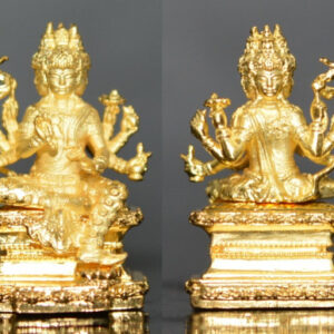 Phra Phrom Nuea Duang Loy Ong Lek Jao Sua Yaowarat Nuea Chanawan Chup Thong Wat Sampanthawong 2567