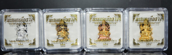 Gift Set Phra Phrom Floating Above Stars, Millionaire Yaowarat, Chanuan Material, Wat Sampantawong 2567：圖片 2