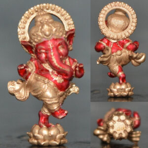 Bronze Enameled Phra Pikanet (Ganesha) - Luang Pu Yuen, Wat Nong Pa Mak (2025)